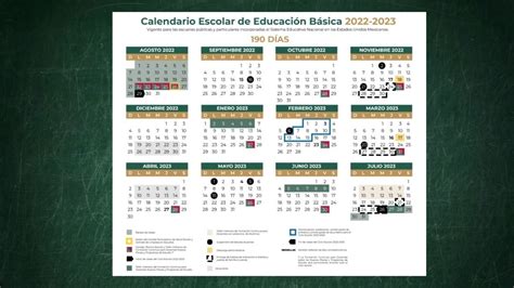calendario escolar 2023 cdmx
